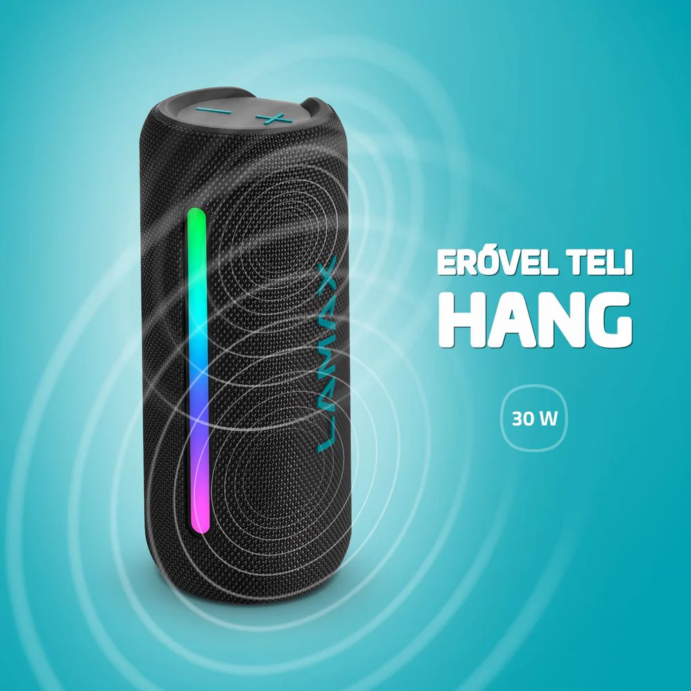 Lamax LightNote1 Bluetooth Speaker Black