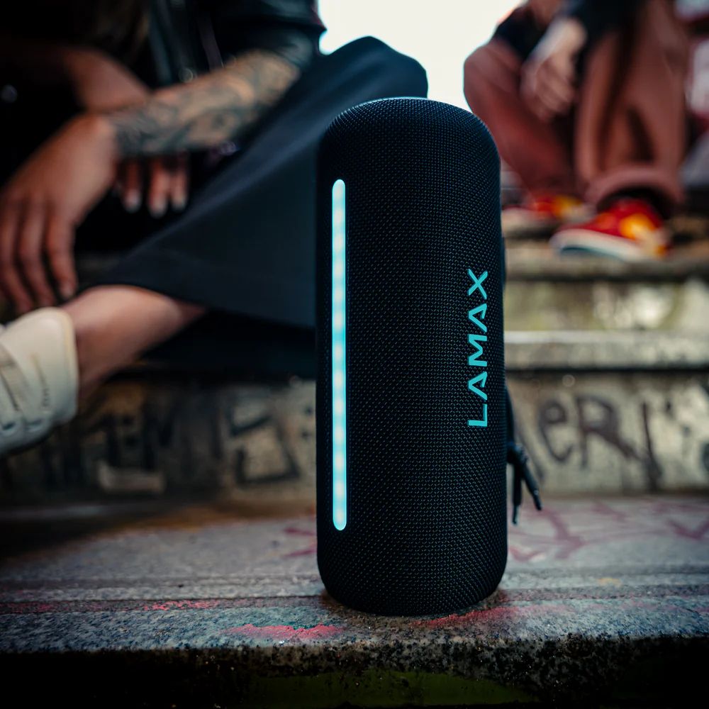 Lamax LightNote1 Bluetooth Speaker Black