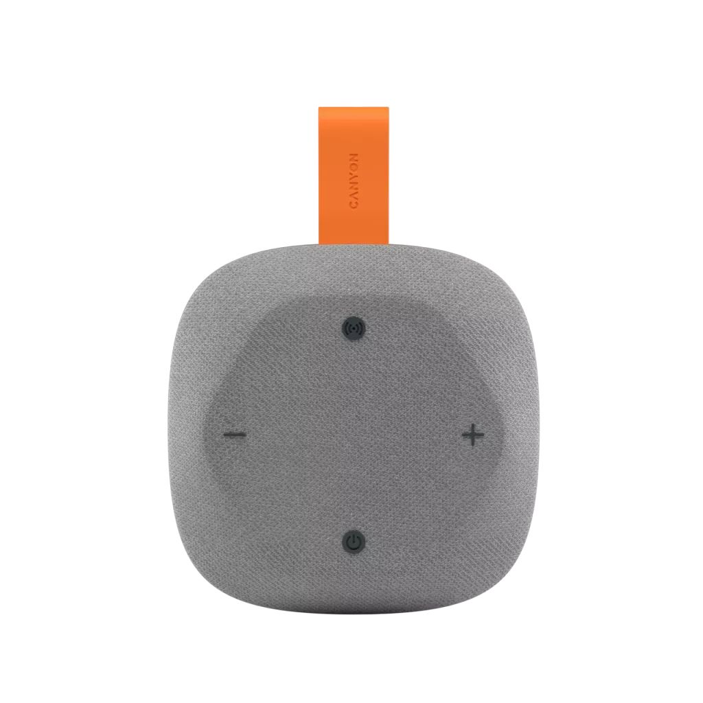 Canyon CNE-CBTSP10BG Hexagon 10 TWS Bluetooth Speaker Orange/Grey