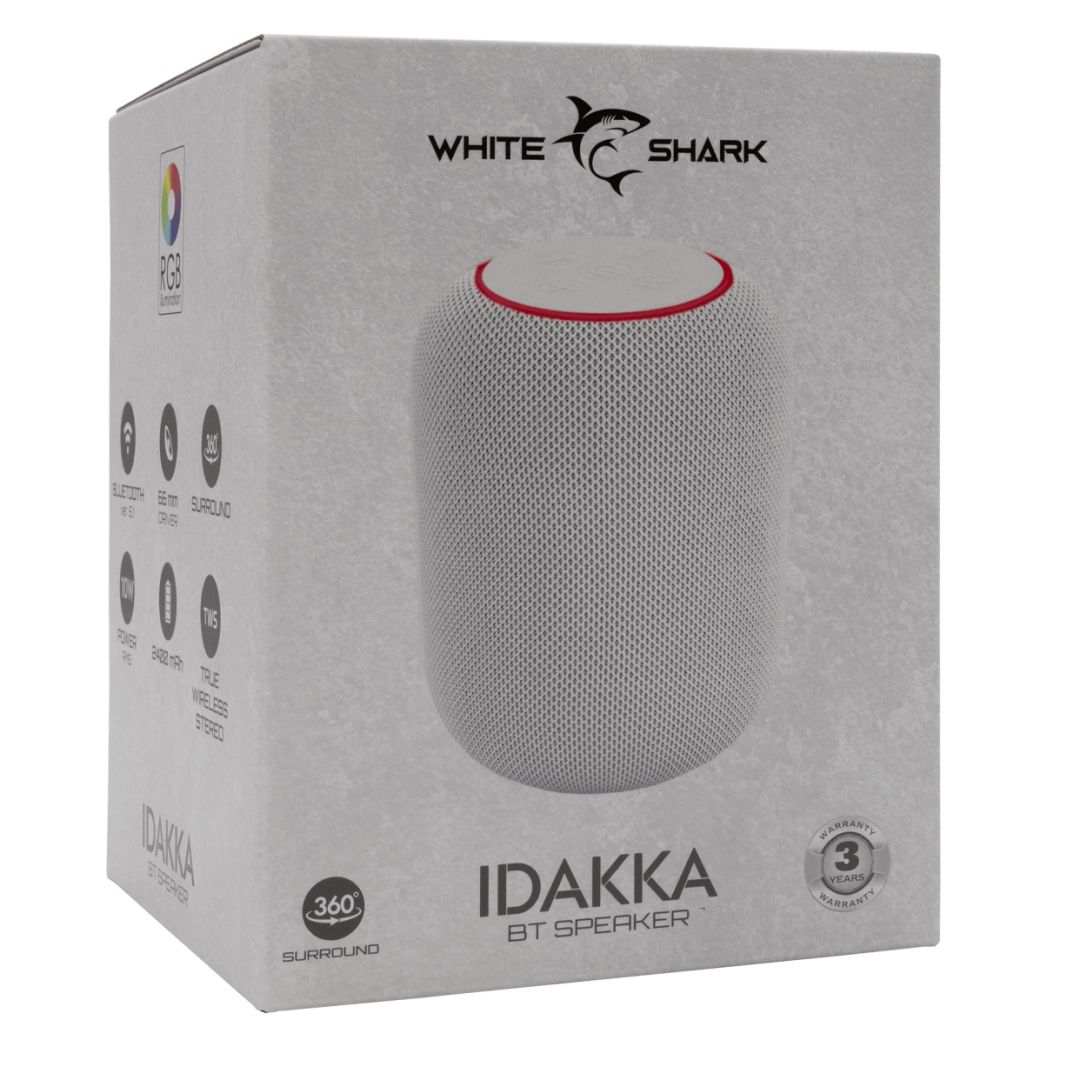 White Shark Idakka Speaker White